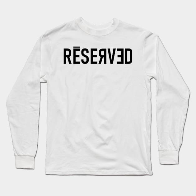 Reserved for Bad Guy Billie Long Sleeve T-Shirt by CeeGunn